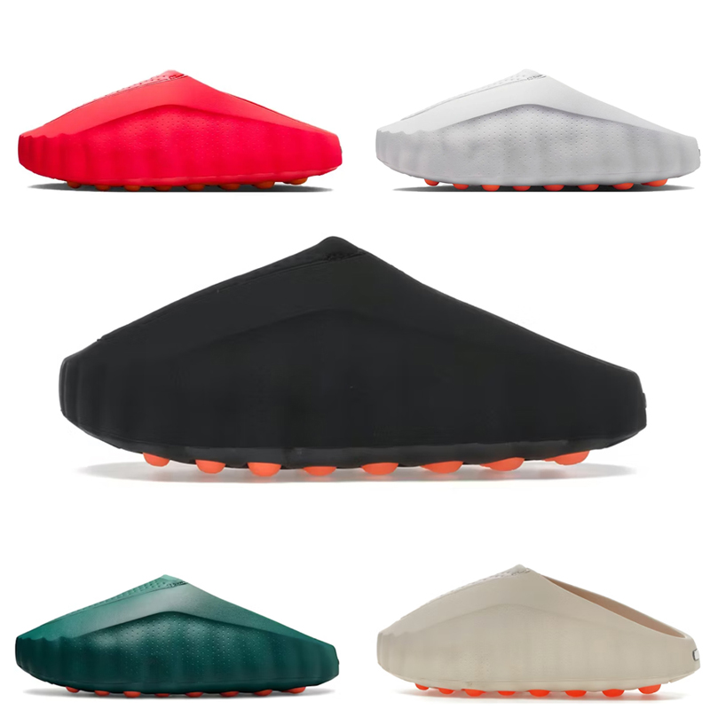 mind 001 Slide Designer Sandals Summer Slippers Black Chrome Light Smoke Grey Light Bone Solar Red Geode Teal Light Menta Men Scuffs Slides 40-46