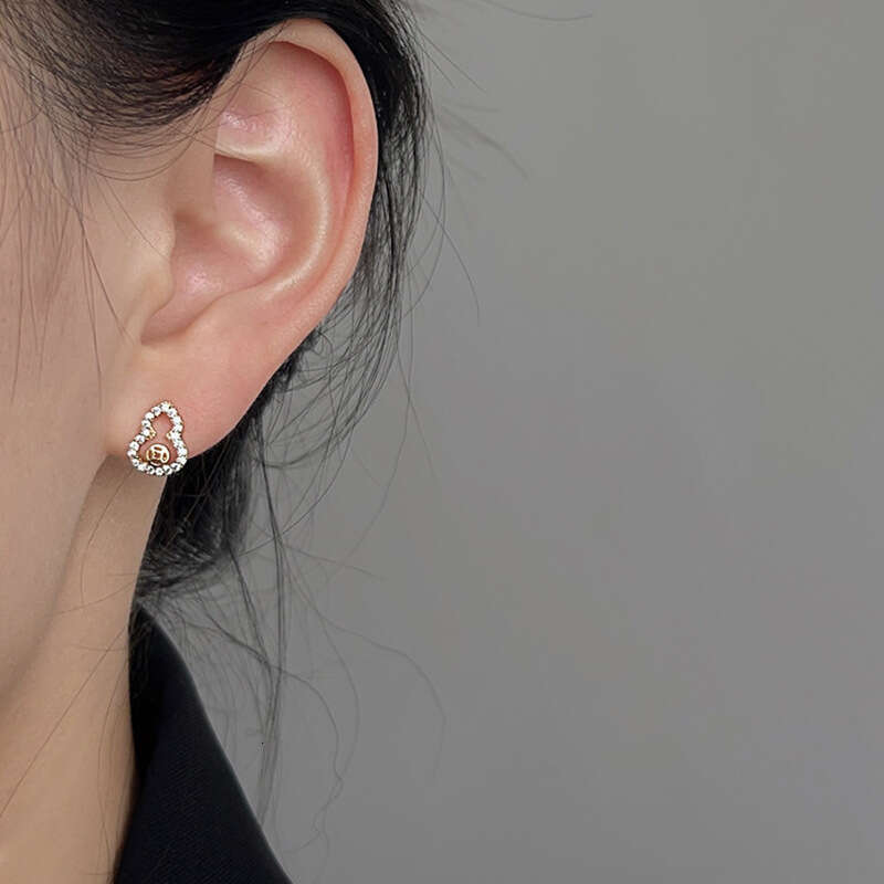 Lucky Gourd Miniature Micro-inlaid With Zircon Women's Light Luxury Internet Celebrity Earrings