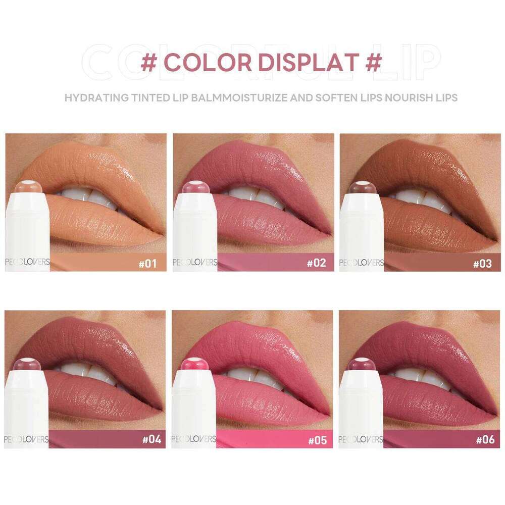 Moisturizing Gloss - Long-lasting Waterproof Color Rendering Lip Gloss, Rotating Lipstick Pen H260302
