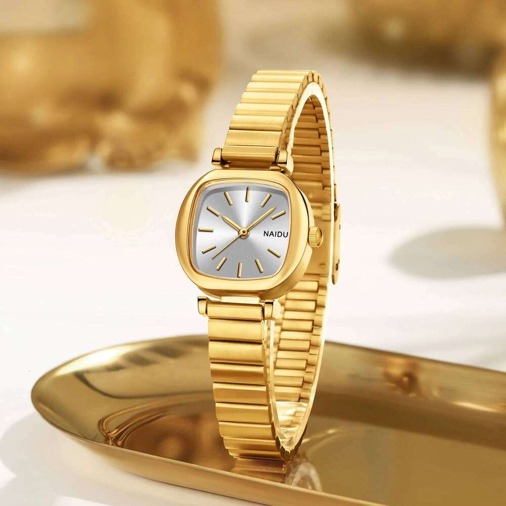 Women's Stainless Steel Strap, Artistic and Versatile Retro Quartz Watch XJ260303