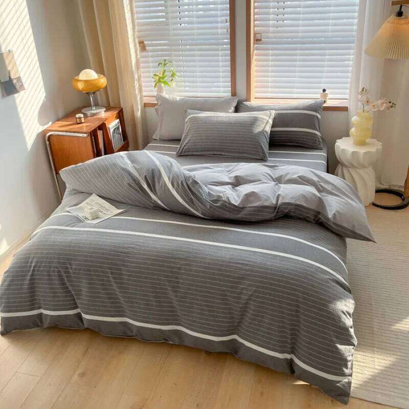 Customizable new cotton A multi-specification four-piece single product W260302