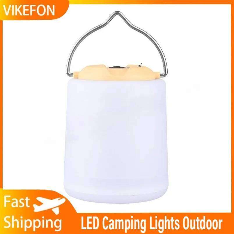 3 types of lighting USB Rechargeable LED Lights Outdoor Camping BBQ Tents Hanging Lantern Emergency Power Bank LT061 S260302