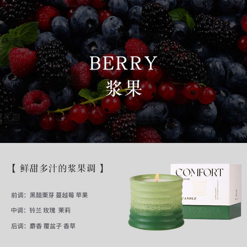 Aromatherapy Candle Simple Ceramic Bedroom Living Room Decoration Smokeless Fragrance Creative High-Value Soy Wax One-Piece Dropshipping W260303