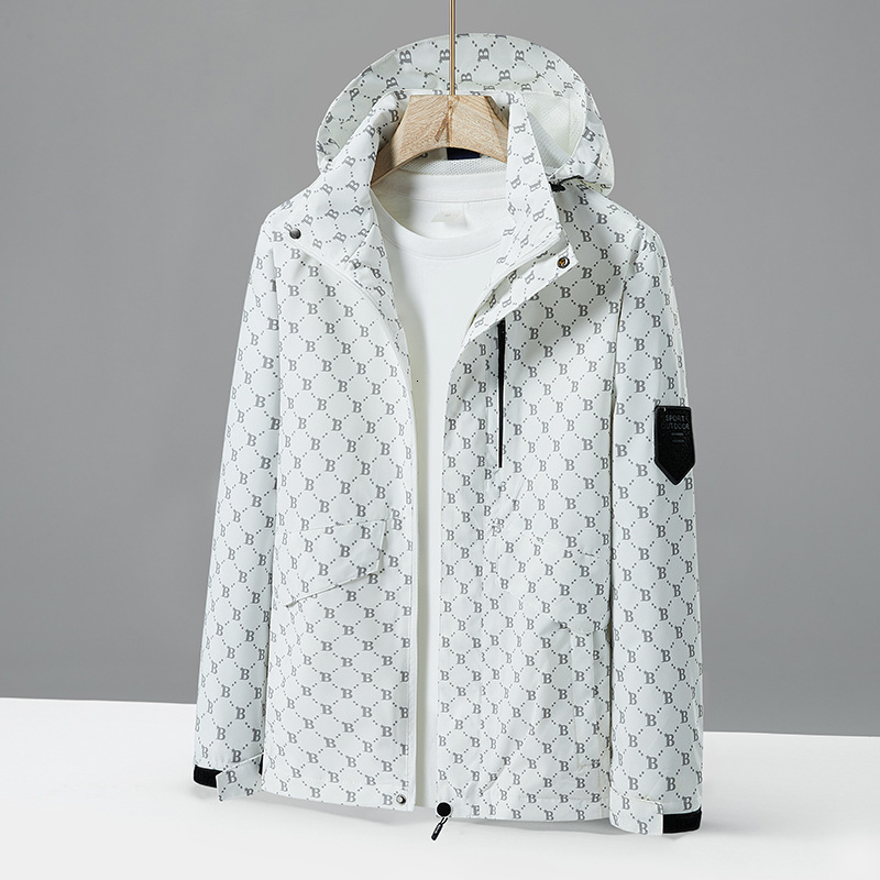 2026 Luxury Brand Designer Clothing New Spring And Autumn Outdoor Jacket, Fashionable Waterproof, Windproof, Breathable, Casual, Lightweight, Sporty H