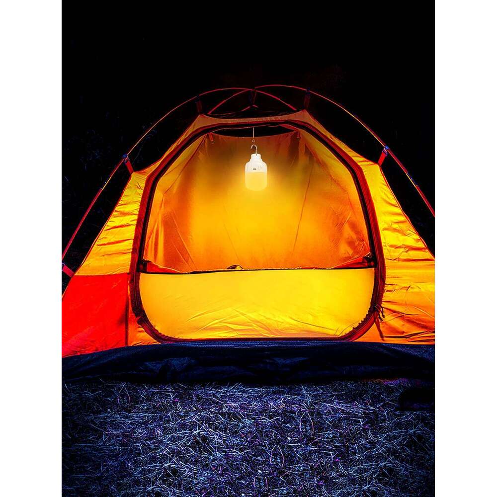 Portable USB Rechargeable LED Camping Light Hiking Picnics Night Lighting Multifunctional Outdoor Emergency Hanging Tent Lamp S260302