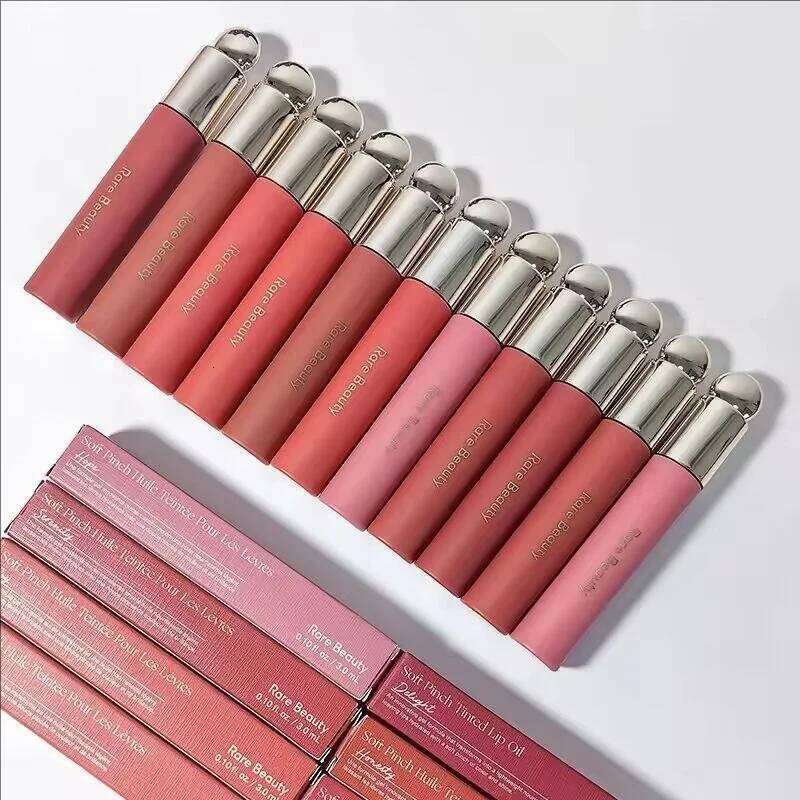 Rare Beauty New Smooth Liquid Gloss Hydrating Moisturizing Lasting Natural Bright Lightweight Nutrient Repair Tinted Lip Oil H260302