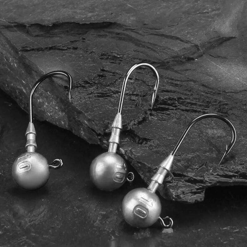 Strong Jig Hook for Fishing, Hard Bait, Soft Worm Jig, Big Head Hook, 4X, 2G, 3.5G, 5G, 7g, 10g, 14g Z260228