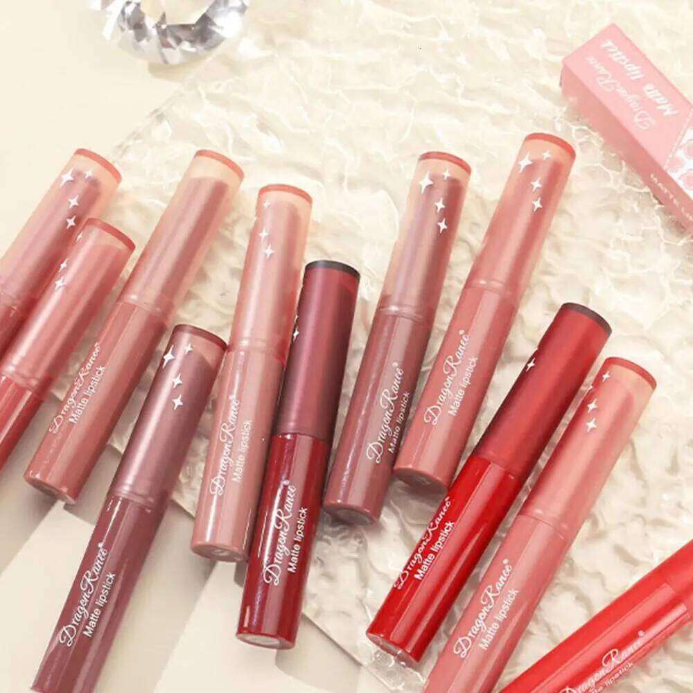 Matte Velvet Waterproof Long-lasting Liquid Lipstick Women Smooth and Pigmented Non-Stick Moist Lip Tint H260302
