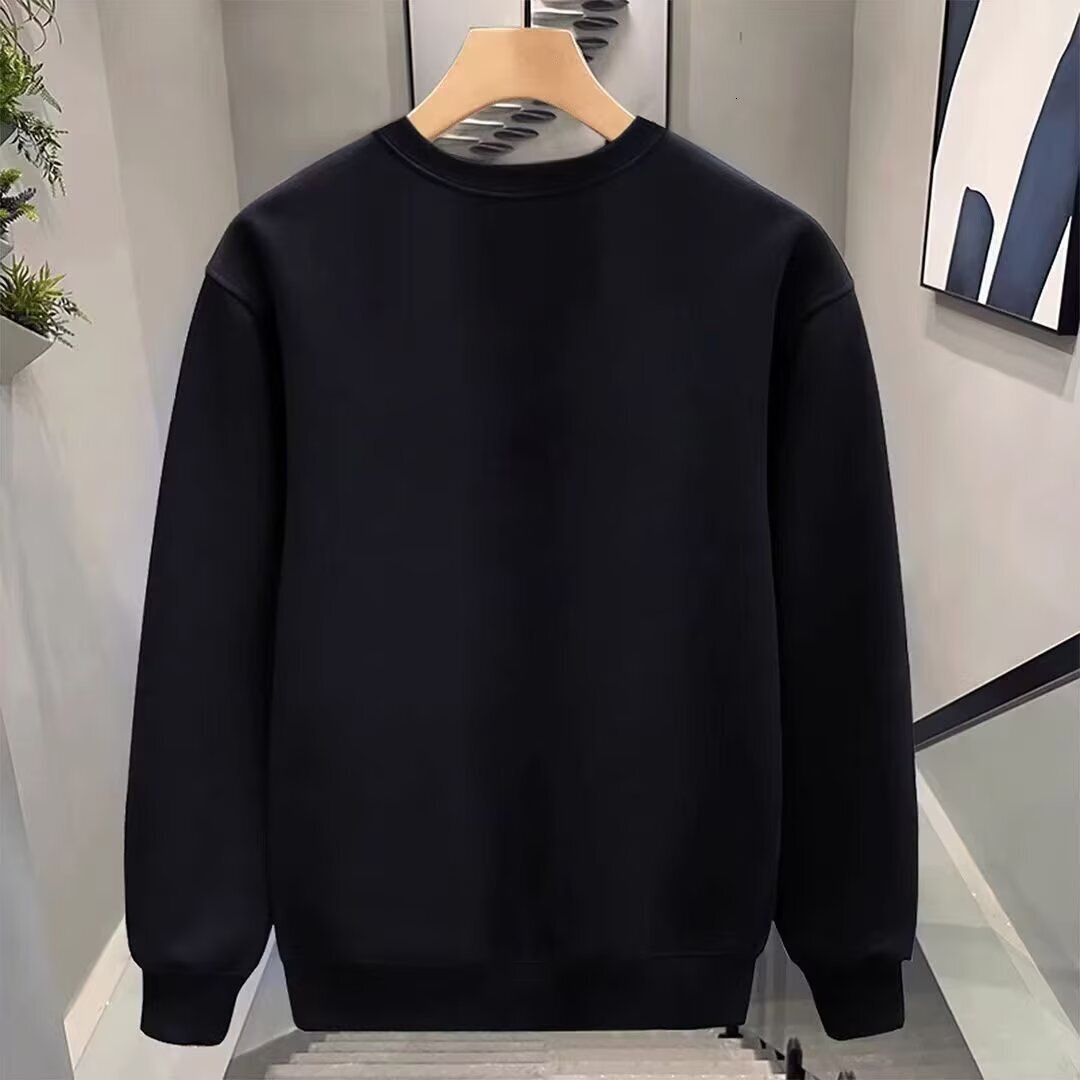 Luxury Brand Designer Clothes European Style Men's Sweatshirt Trendy Brand Printed Crew Neck Sweatshirt Men's Ins Trend Autumn Winter New Sl