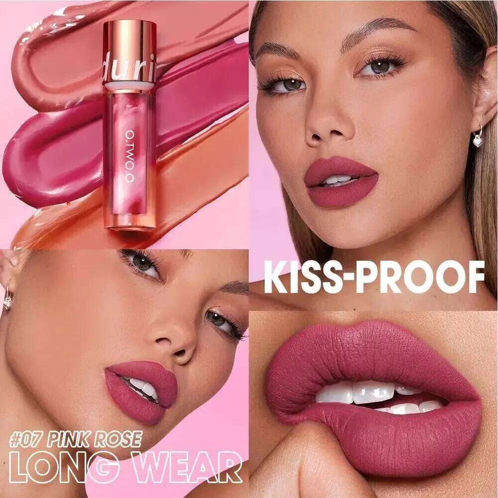 Long Lasting Waterproof 24HRS Velvet Ink Tint Non-stick Cup Lip Gloss Liquid Lipstick Makeup For Lips H260302