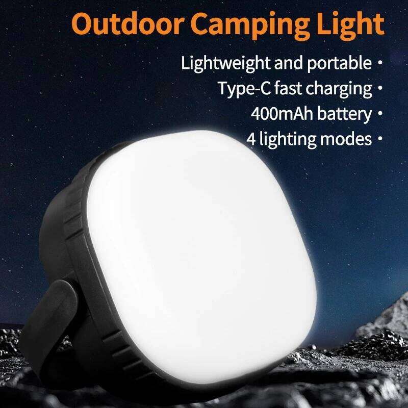 Portable Lantern MINI Magnetic Camping Emergency Rechargeable Outdoor Fishing Lighting Lamp S260302