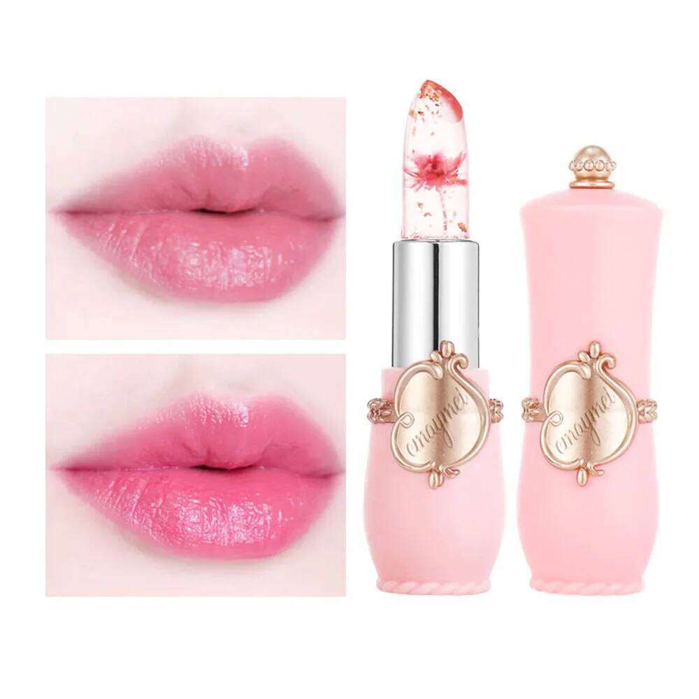 6 Clear Jelly Dry Warm Change Moisturizing Crystal Transcolor Lipstick set long-lasting waterproof H260302