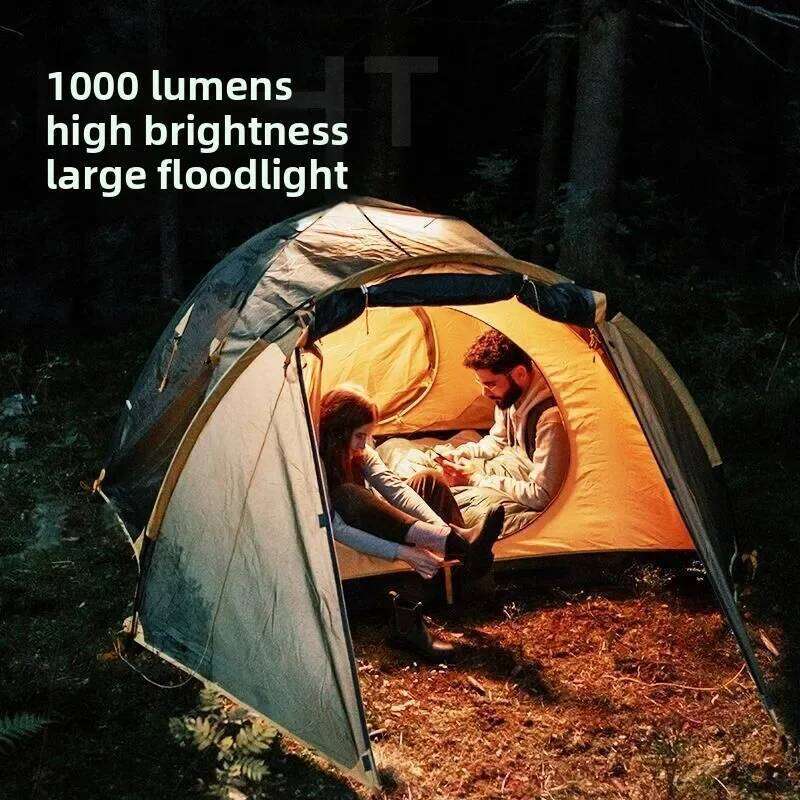 CP36 Solar LED Camping 4800mAh Waterproof Portable Tent Lantern USB Rechargeable Outdoor Emergency Light 48Hrs Runtime S260302