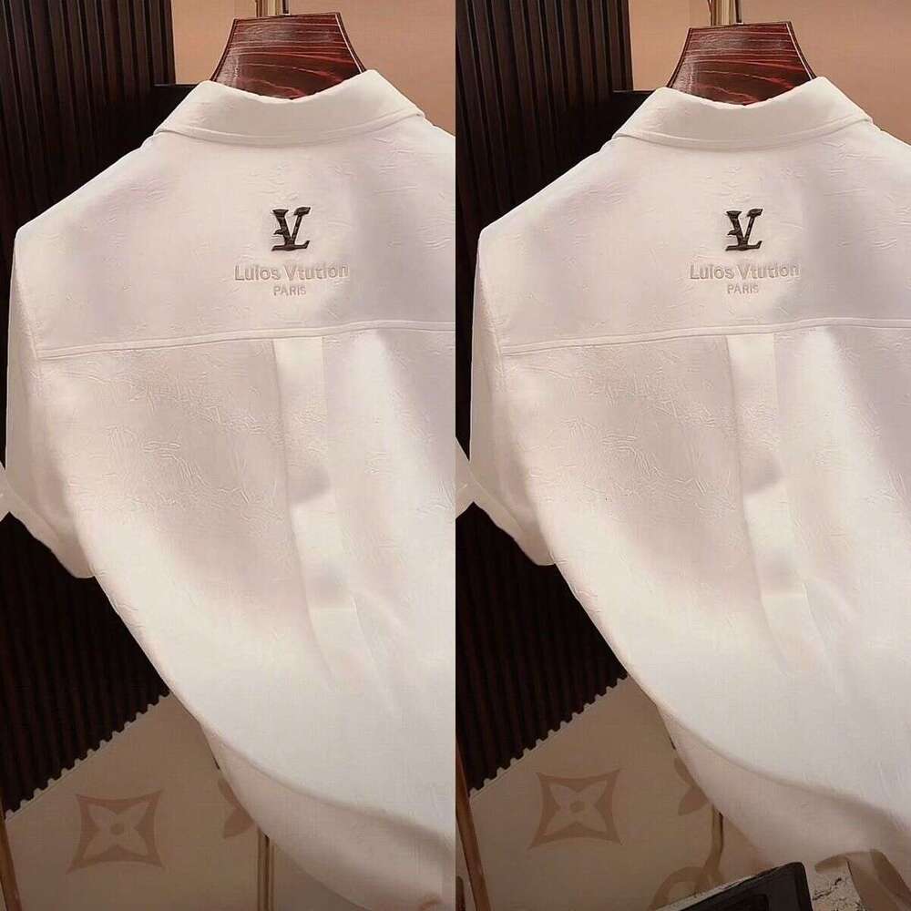 2026 Summer New Versatile Casual Comfortable Top, Short-Sleeve Business Fashion Light Luxury Old Money Style Shirt