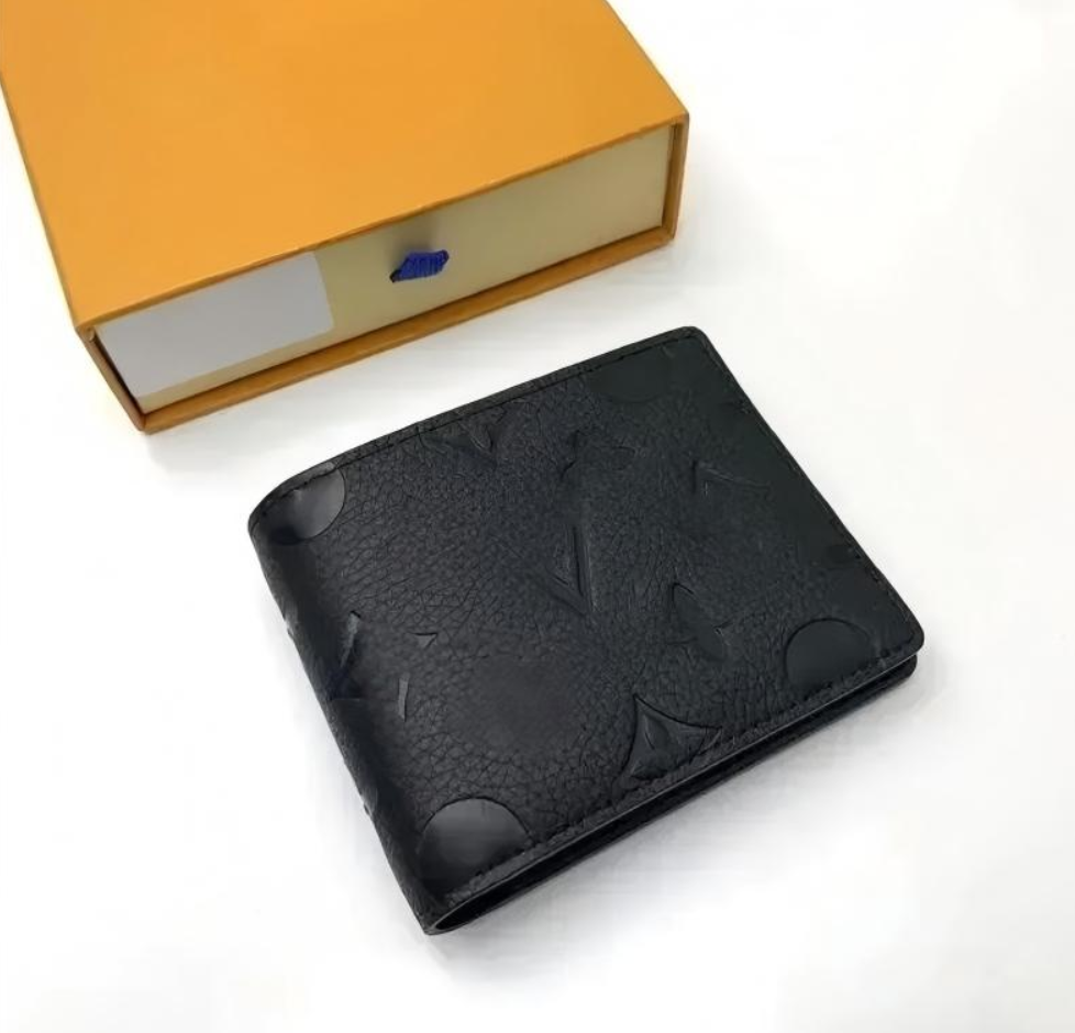 12A Designers MULTIPLE Wallet Paris Plaid Style Mens billfold Women Purse High-end Luxury Water ripple flowers SLENDER Wallets handbag With box dust bag