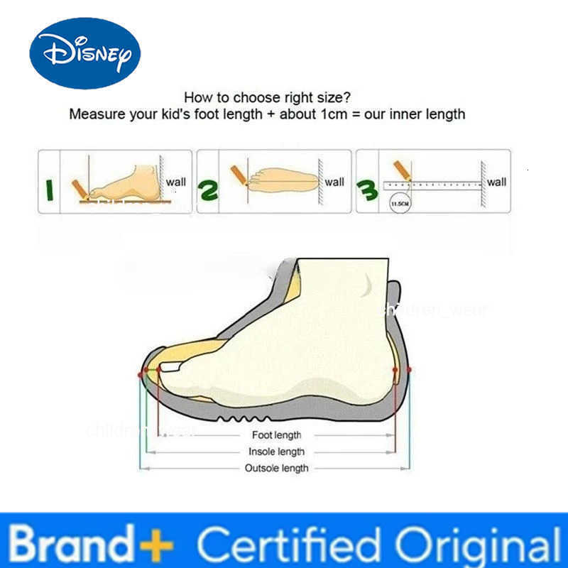 Disney Girls Flat Heel Sandals Kids Girls Spring Summer Little Kids Princess Dress Bow Fashion Teenage Shoes H260303