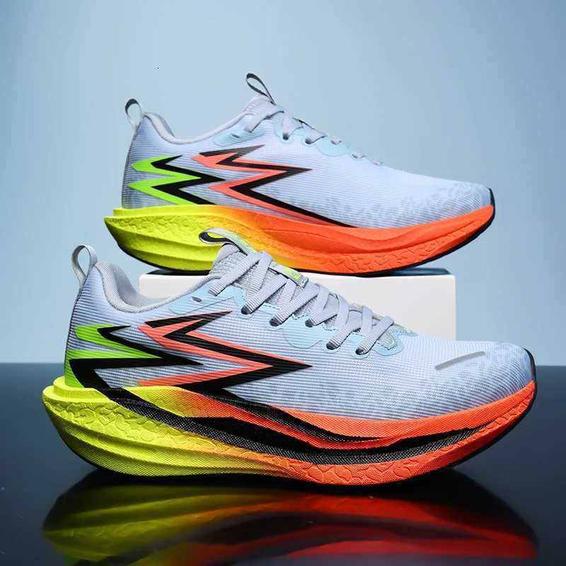 Marathon Men Running Shoes Carbon Board Speciality Sports Breathable Lightweight Womens Comfortable Chunta Athletic Sneakers K260303