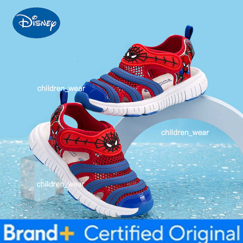 Disney Cartoon Girls LED Sandals Summer Breathable Childrens Sports Beach Girls Soft Shining Shoes Size 24-35 H260303