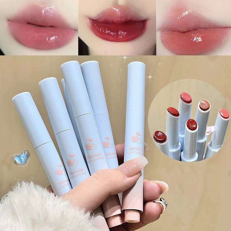 Mirror Glossy Lipstick Long Lasting Moisturizing Natural Plumper Makeup Plumping Lip Glaze Cosmetics Exfoliating for Lips H260302
