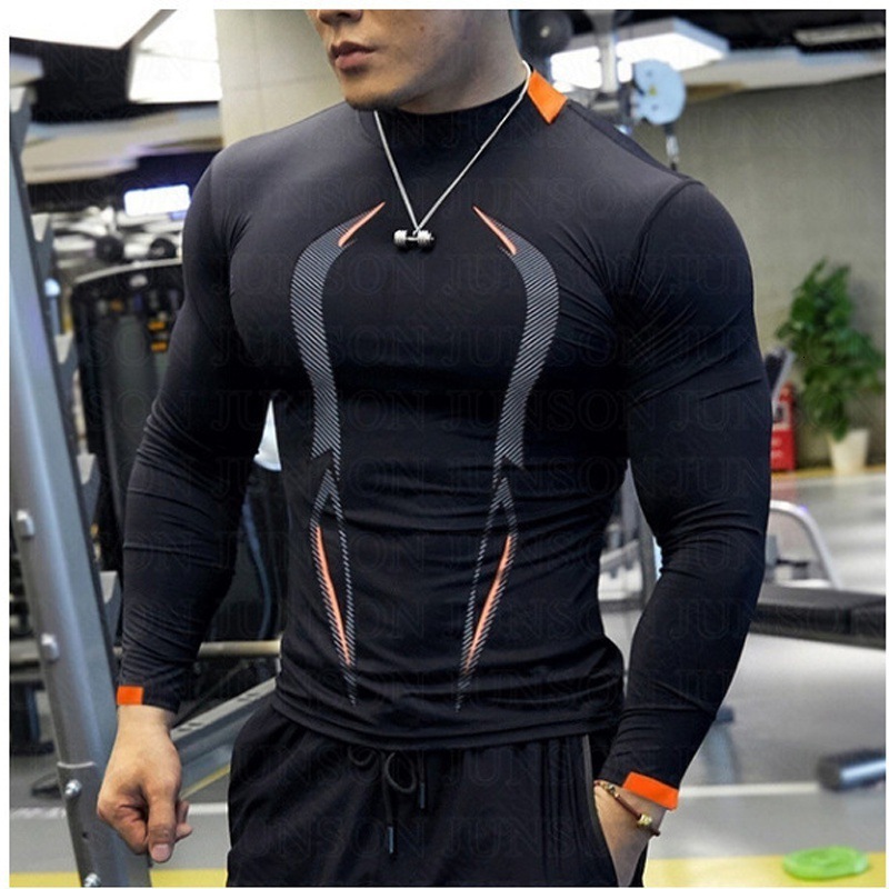 2026 Luxury Brand Designer Clothing Summer Men's Fitness Sports Training Breathable Short Sleeve European Size Quick-Dry Shirt Men's Fashion