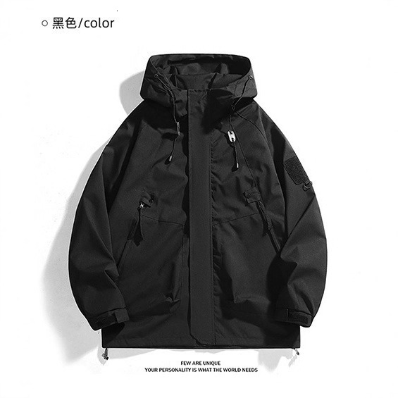 Men's Jcket Spring Nd Utumn New Model Trendy Brnd Designer Jacket Workwer Americn Csul Style Couple's Windbreker Unisex
