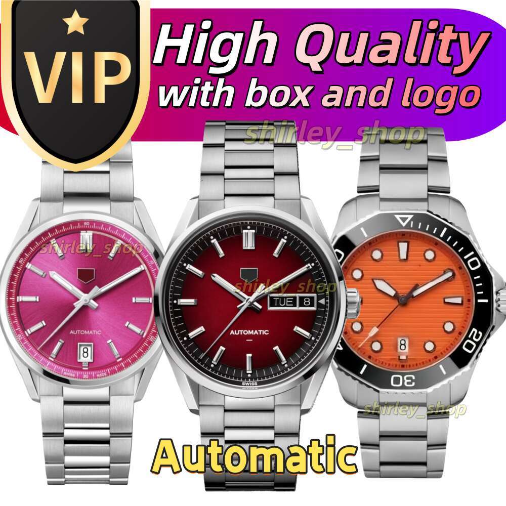 AAA Tagness Heuererness Watch Designer Luxury Watch F1 Carrrera High Quality Superclone Aquaracers Watch Chronograph Mens Watch Man Quartz/automatic with box