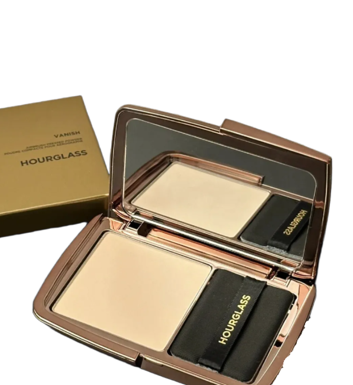 Hourglass Vanish Airbrush Pressed Powder 10.5g Face Cheek Makeup Powder Palette 3 Colors Translucent Light Medium Natural Matte Face Setting Powders