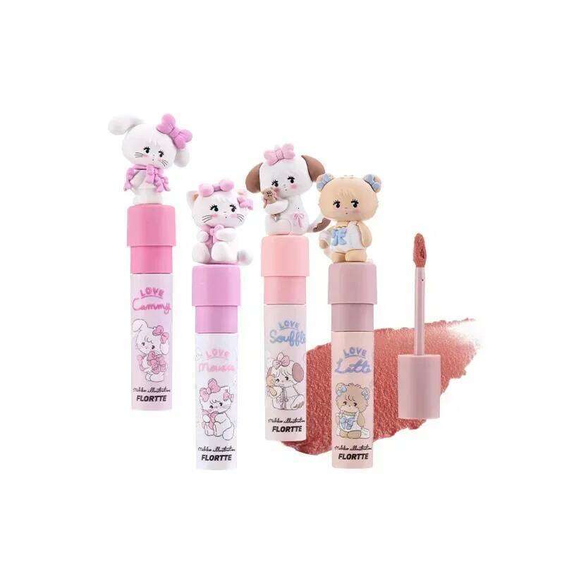 FLORTTE MIKKO ESTHER BUNNY CREAMY LIP CREAM Ice lens lip glaze water gloss lipstick Lip oil H260302