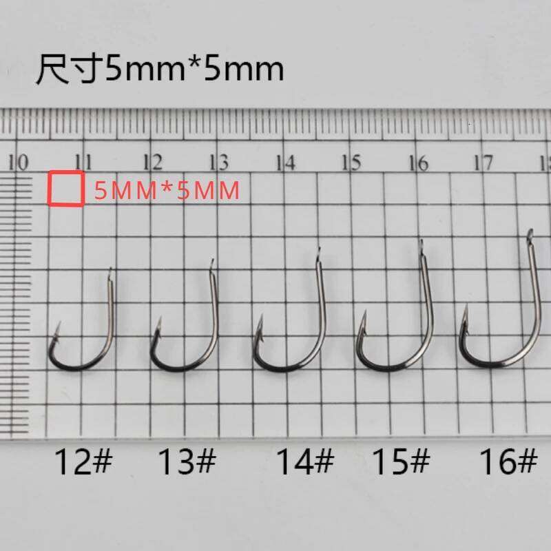 50PCS/100PCS/500PCS/1000PCS Fishing Hooks Small Hook Accessories Crooked Noeye for Tiny Fish ovner PESCA Z260228