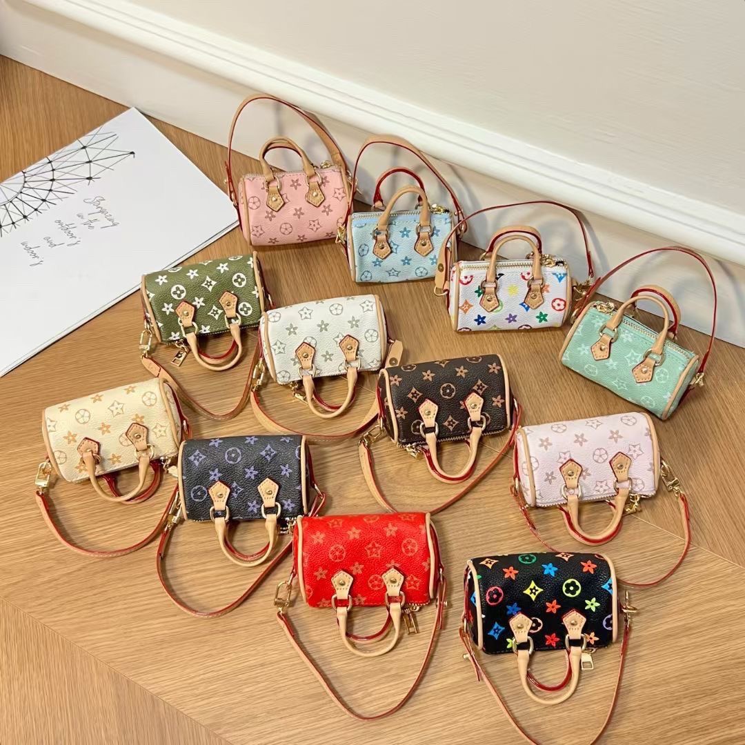 Luxury Dog Poop Bag Holder Interesting Imitation Design Pattern Premium PU Leather Pet Waste Bag Dispenser with Detachable Strap Multiple Colors Avail - view 8