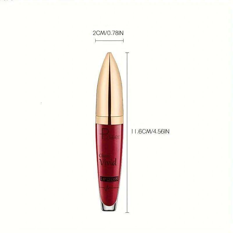 High pigmented Shiny lipstick, long-lasting, glossy waterproof lipstick - party stage role-playing Valentine's Day gift H260302
