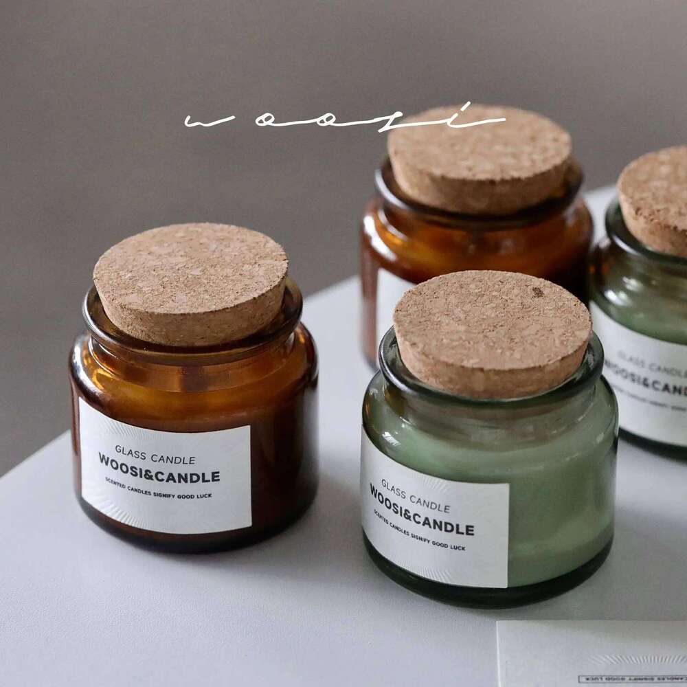 Aroma Wood Wick Smokeless Creative Candle Bedroom Atmosphere Decoration Housewarming Gift for Friends Home Decor W260303