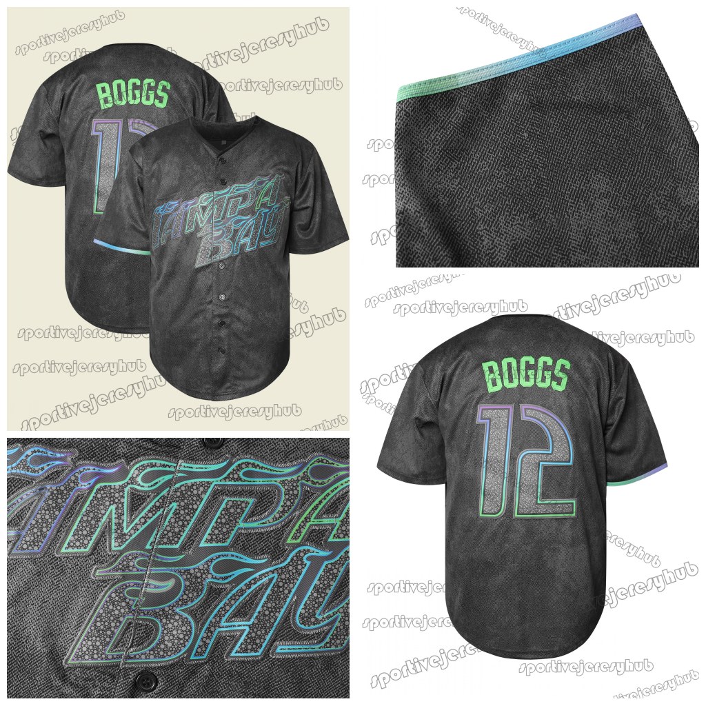 Custom Baseball Jeresy Junior Caminero Jonathan Aranda Diaz Pepiot McClanahan Simpson Custom Letter and Name Stitched Breakaway Casual Wear