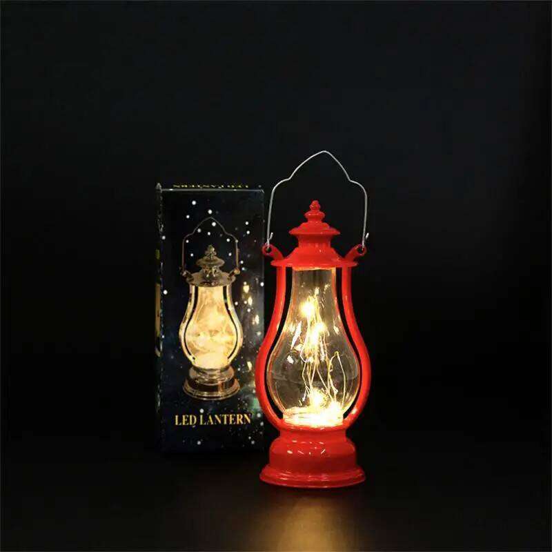 Retro Kerosene Night Art Decorate Light Fairy Lights Portable Small Oil Lamp Decorative Lantern S260302
