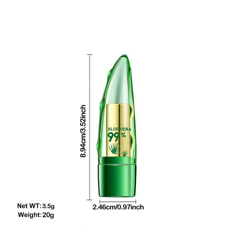 Aloe Vera Color Changing Lipstick Moisturizing, Long-Lasting, Smooth Texture, Non-Irritating, Certified, Hydrating Lip Balm H260302