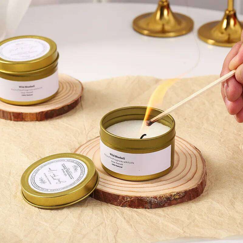 Wholesale Creative Handheld Gift Handmade Smokeless Soy Wax Essential Oil Aromatherapy Candles W260303