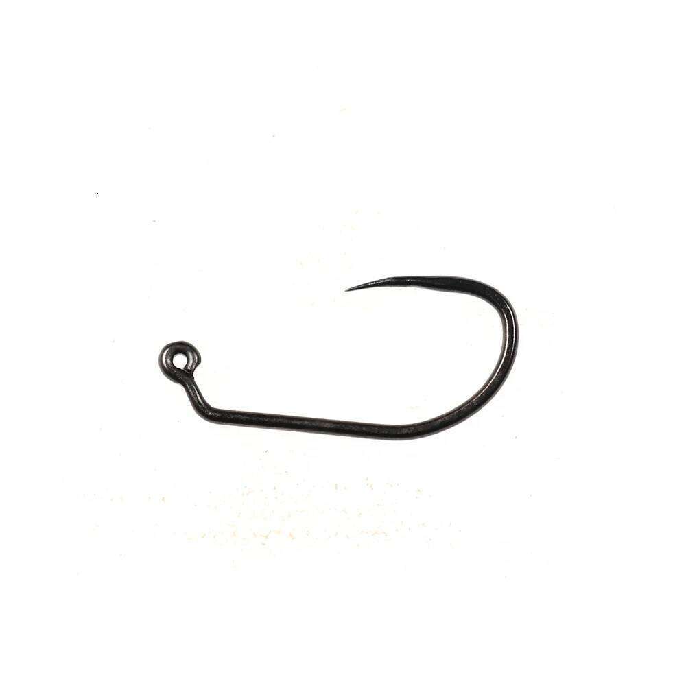 Bimoo 100PCS High Carbon Steel Barbless Jig Nymph Fly Tying Hook For Fast Sinking Wet Flies Nymphs Trout Baits Z260228