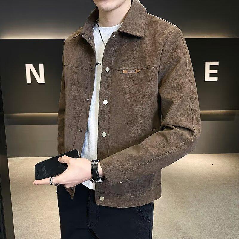 Spring Nd Autumn Cool Jcket For Men Ins High Street Trendy Brnd Hong Kong Style Jpnese Style Hrjuku Style Koren Version Designer Jacket Trendy Loose Jcket