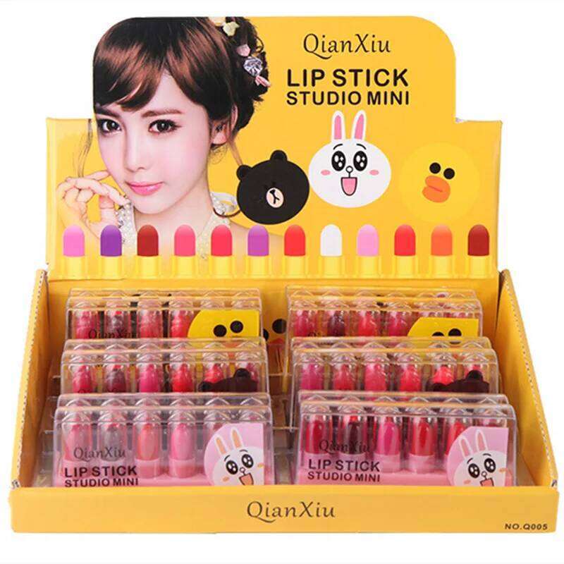 QIANXIU cute pet lipstick moisturizing lip balm apply and not easy to fade affordable makeup for female s H260302