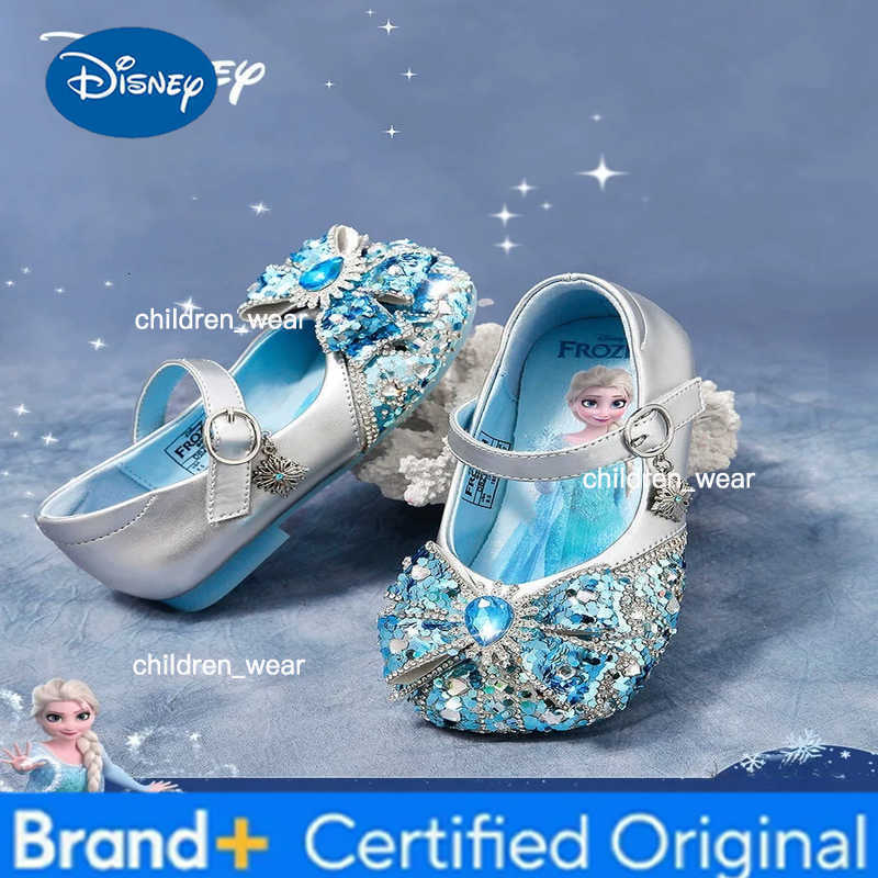 Disney New girls mermaid princess cute Sandals shoes non-slip soft bottom sports shoes for girl gift H260303