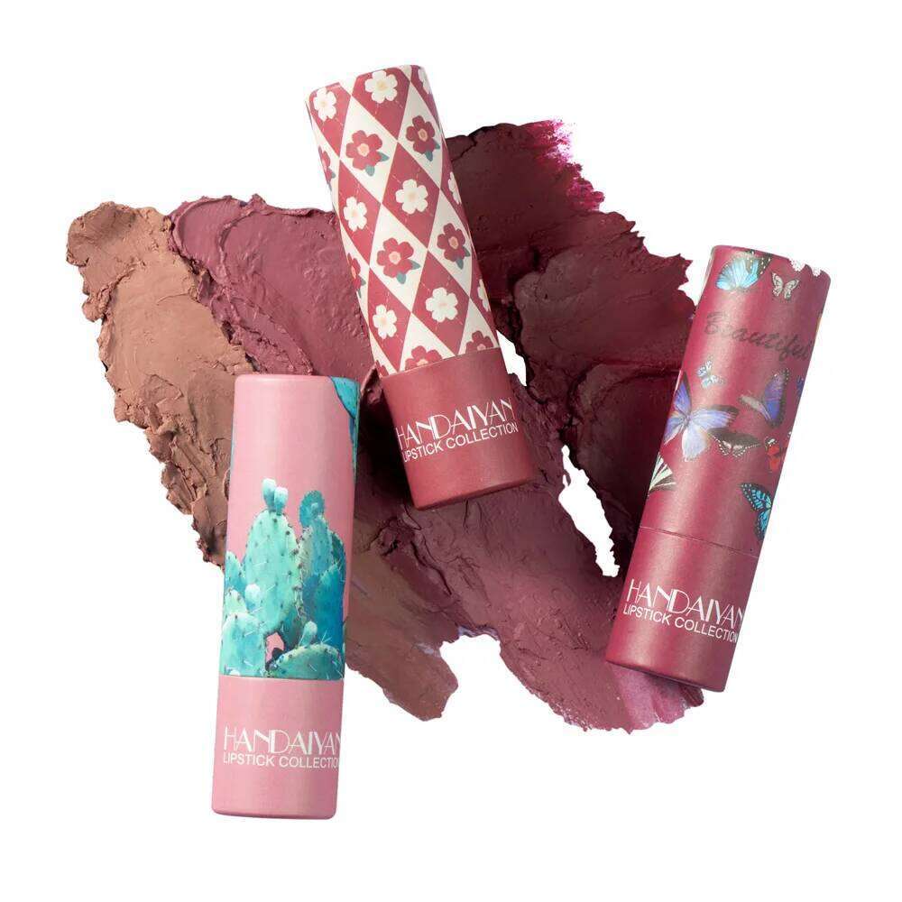 Matte Moisturizing Velvet Lipstick Edition Soft Smooth Nude Red Makeup Lip Stick Collection Waterproof Long-Lasting Cosmetics H260302