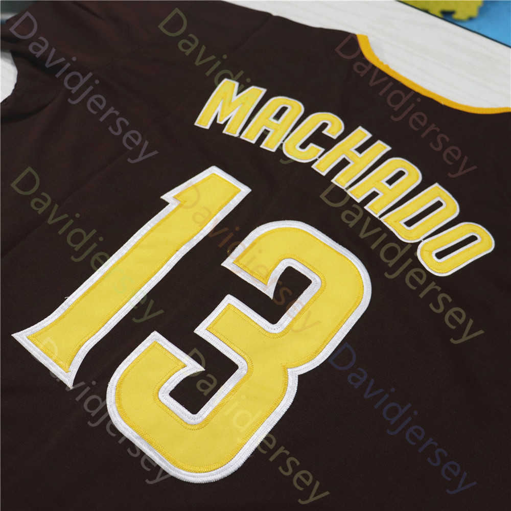 SD Padres Baseball Jersey Jackson Merrill Fernando Tatis Jr Manny Machado Ethan Salas Joe Musgrove Tony Gwynn Jake Cronenworth Yu Darvish King Miller 