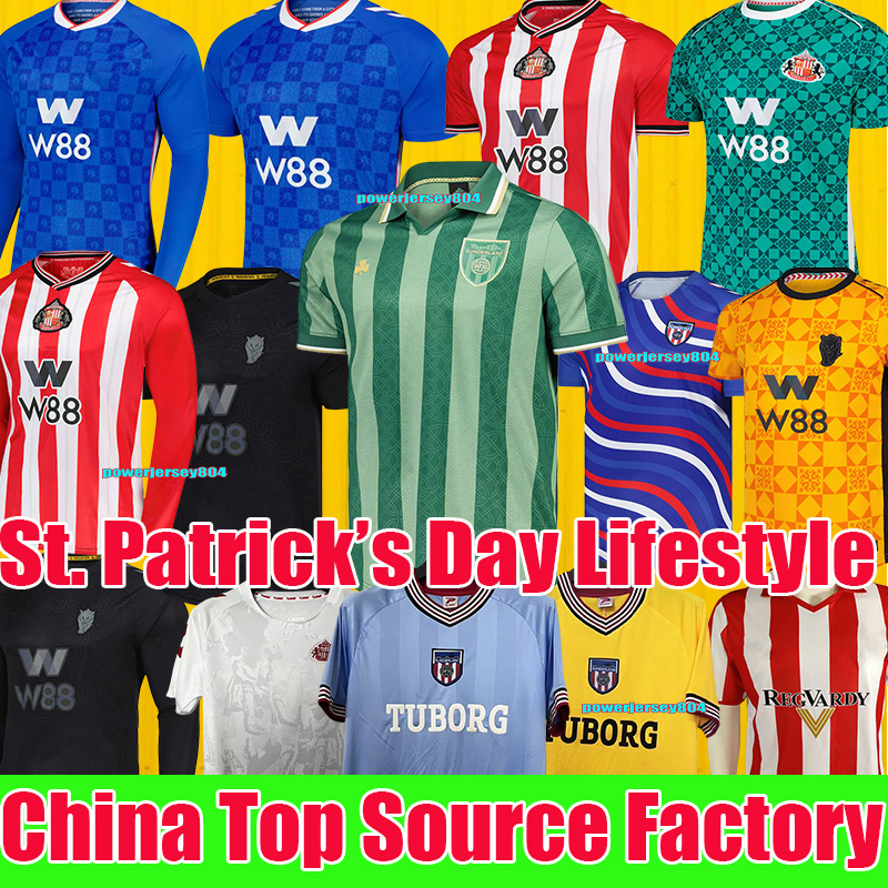 sunderland 25 26 football shirts Black Cats 2026 Blackout kits Retro Soccer Jerseys safc home away third PRITCHARD safc football shirts long sleeve third stripe tops