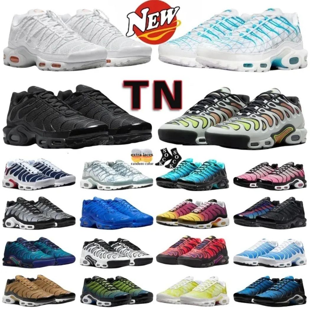 Designer TN Running Shoes Men Women Outdoor Utility Berlin Terrascape Triple Black All White Rose Pink Blue Red Low Top