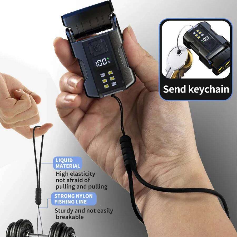 XIWANGFIRE Portable Mini Keychain Flashlight Led Bright EDC Torch Magnetic Clip Lamp Flash Light Outdoor Camping Fishing Tools S260302