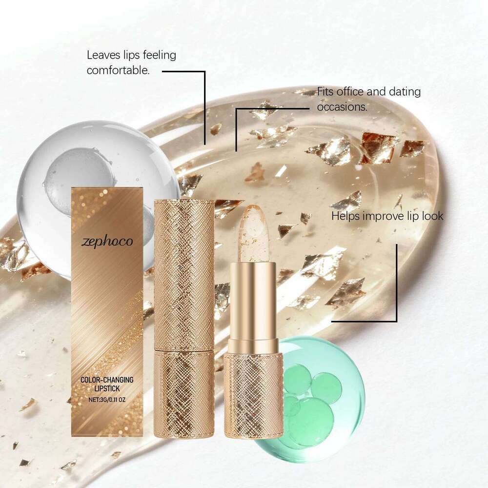 Color Changing Lipstick Lasting Moisturizing Anti Chapped Plumping Makeup Waterproof Glossy Shine Lip Gloss Cosmetic H260302