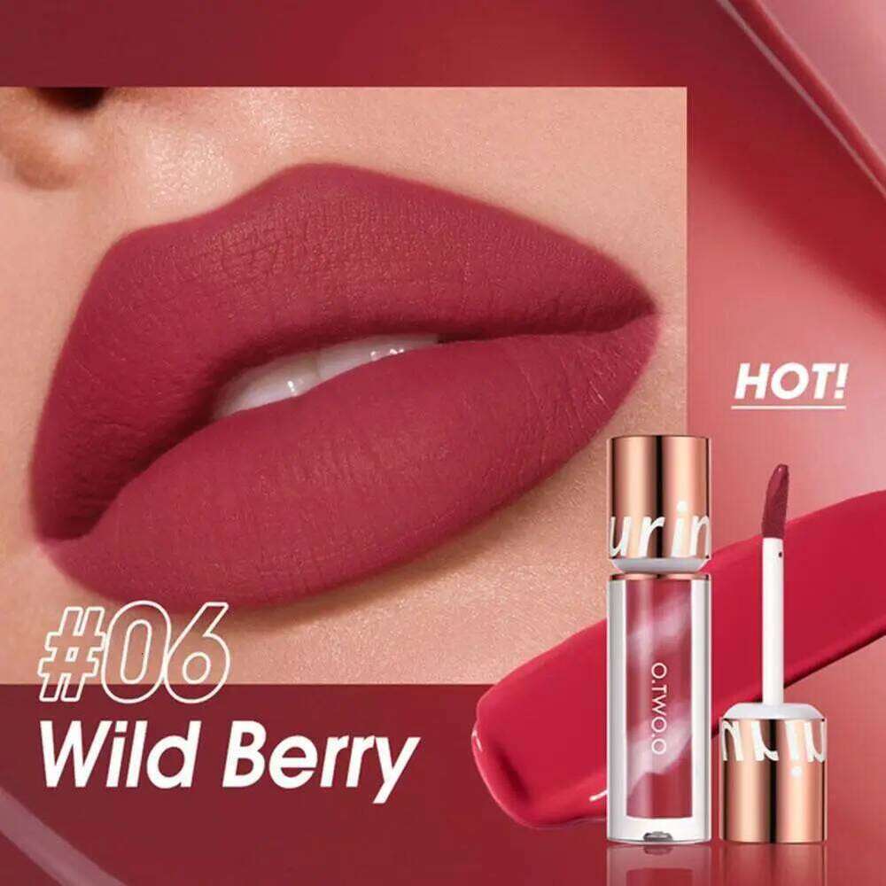 Long Lasting Waterproof 24HRS Velvet Ink Tint Non-stick Cup Lip Gloss Liquid Lipstick Makeup For Lips H260302