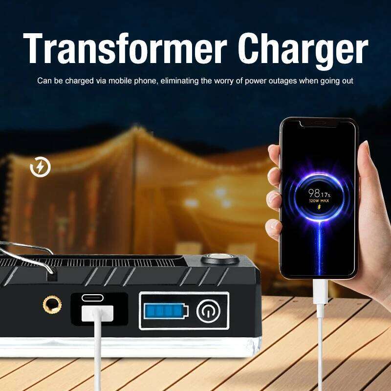 LED Multi-Function Lamp Solar Charging Extended Standby Outdoor Portable Light Source for Camping And Hiking S260302