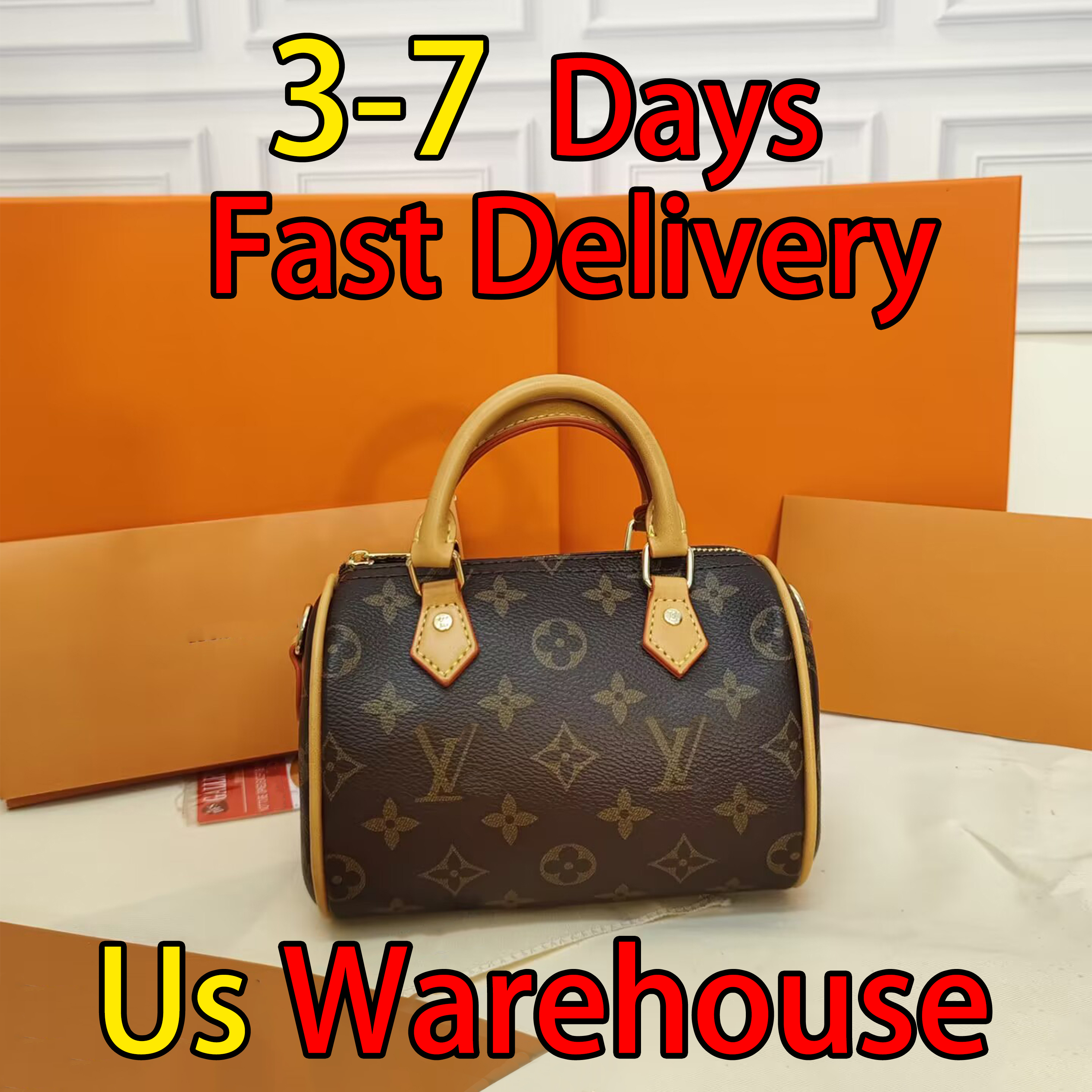 Designer Bag Luxury Handbag Shoulder Bag Tote Bag High-Quality Printed Crossbody Bag Women's Fashion Canvas Tote Bag Zipper-Closure Mini Bag Adjustable Strap Work Bag