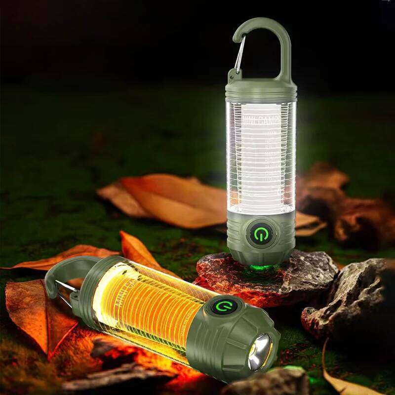 Multi Functional Camping Outdoor LED Riding light Rechargeable Flashlight Night Waterproof Travel Light S260302